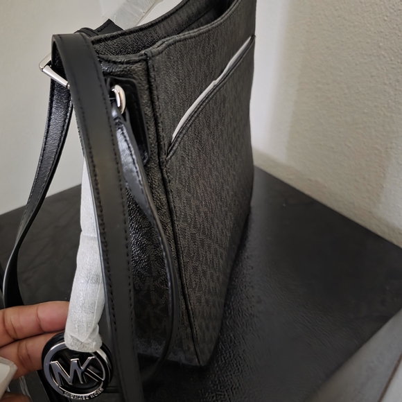 Michael Kors Gray Crossbody Bag - Picture 2 of 5